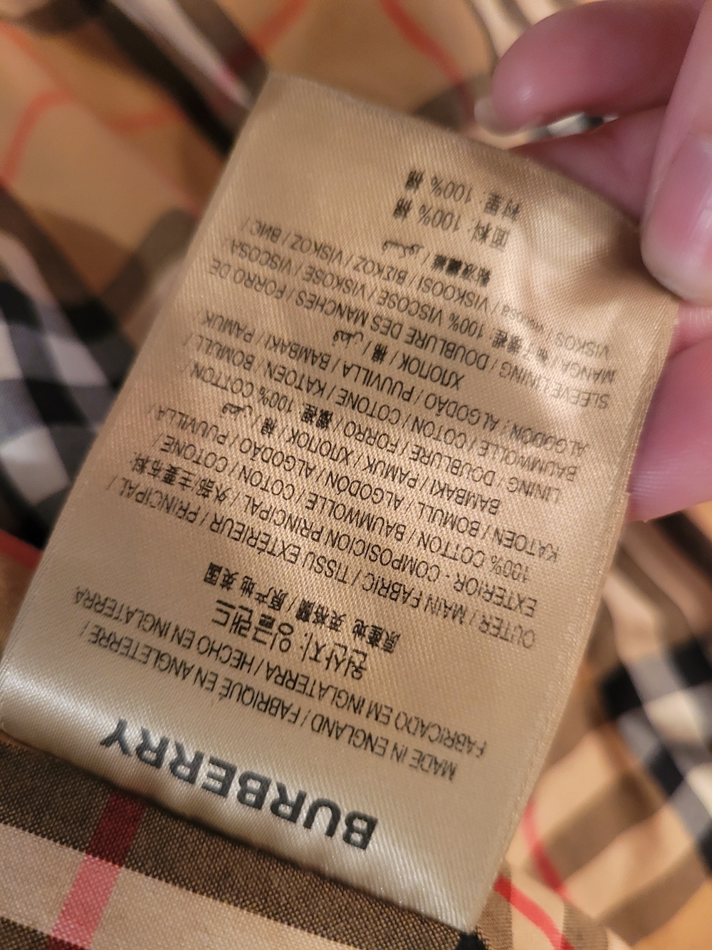 Burberry Trench Coat Jacket Double Breasted Quiet Luxury British Size 6 - Picture 8 of 11